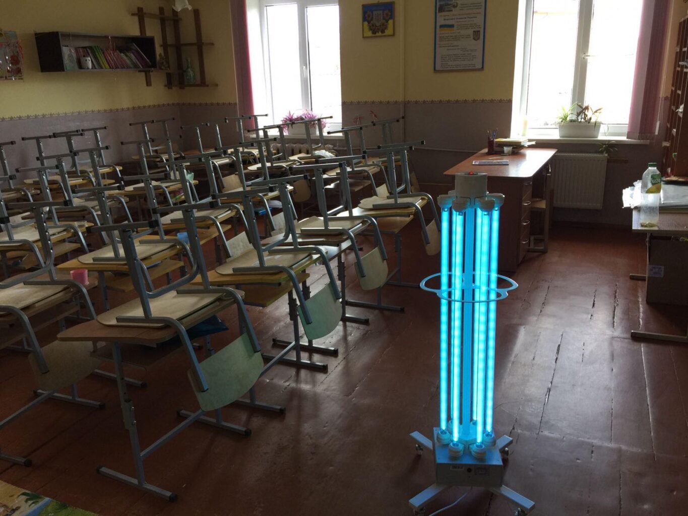У Брюховичах кварцують приміщення