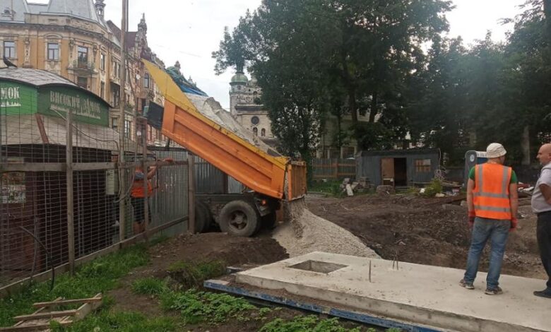 У Львові знайшли та засипали піском 490-річний храм