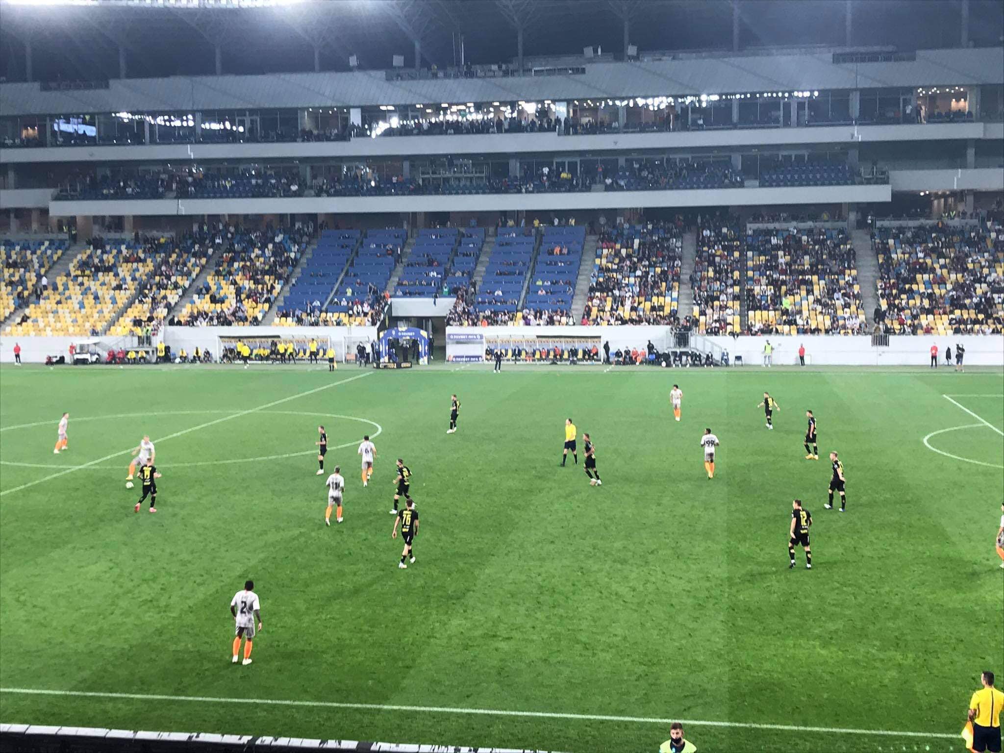 Львівський «Рух» закінчує нічиєю матч з «Шахтарем»