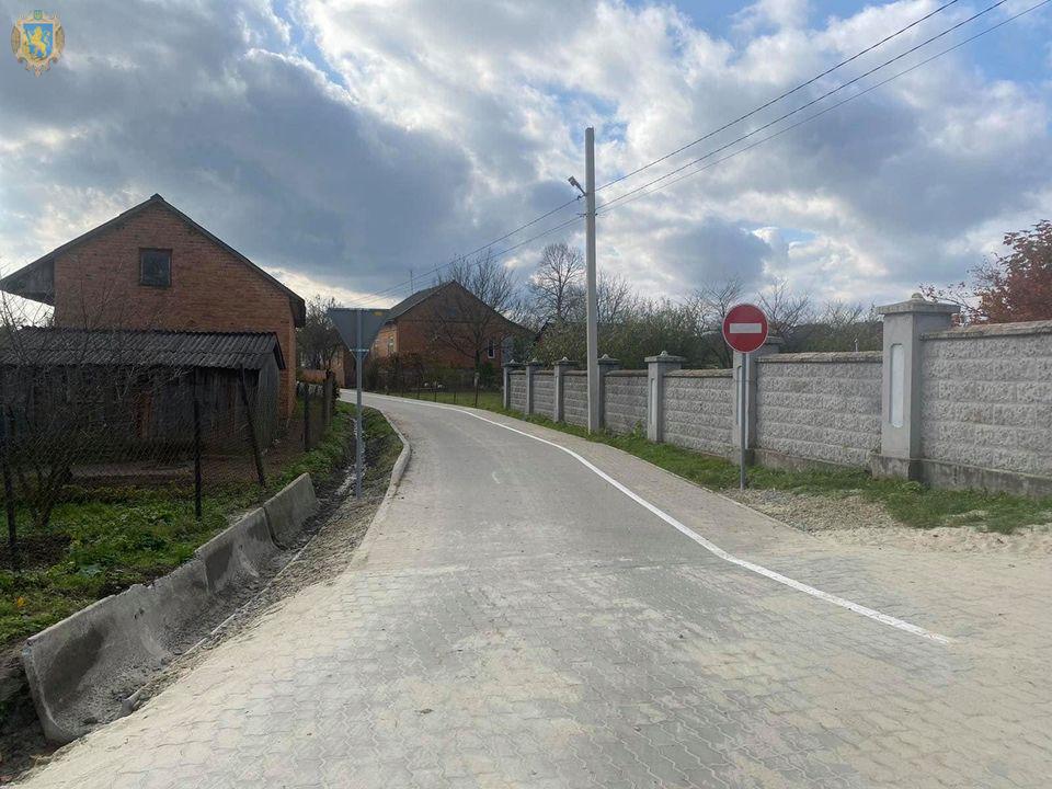 На Старосамбірщині до майбутнього пункту пропуску відремонтували майже 13 кілометрів доріг