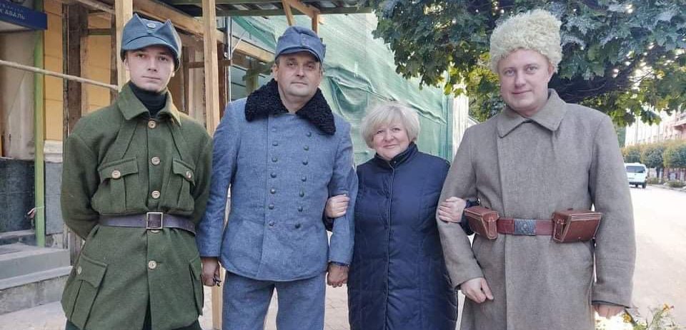 Стрияни в одязі січових стрільців вийшли на захист пам’яток архітектури міста