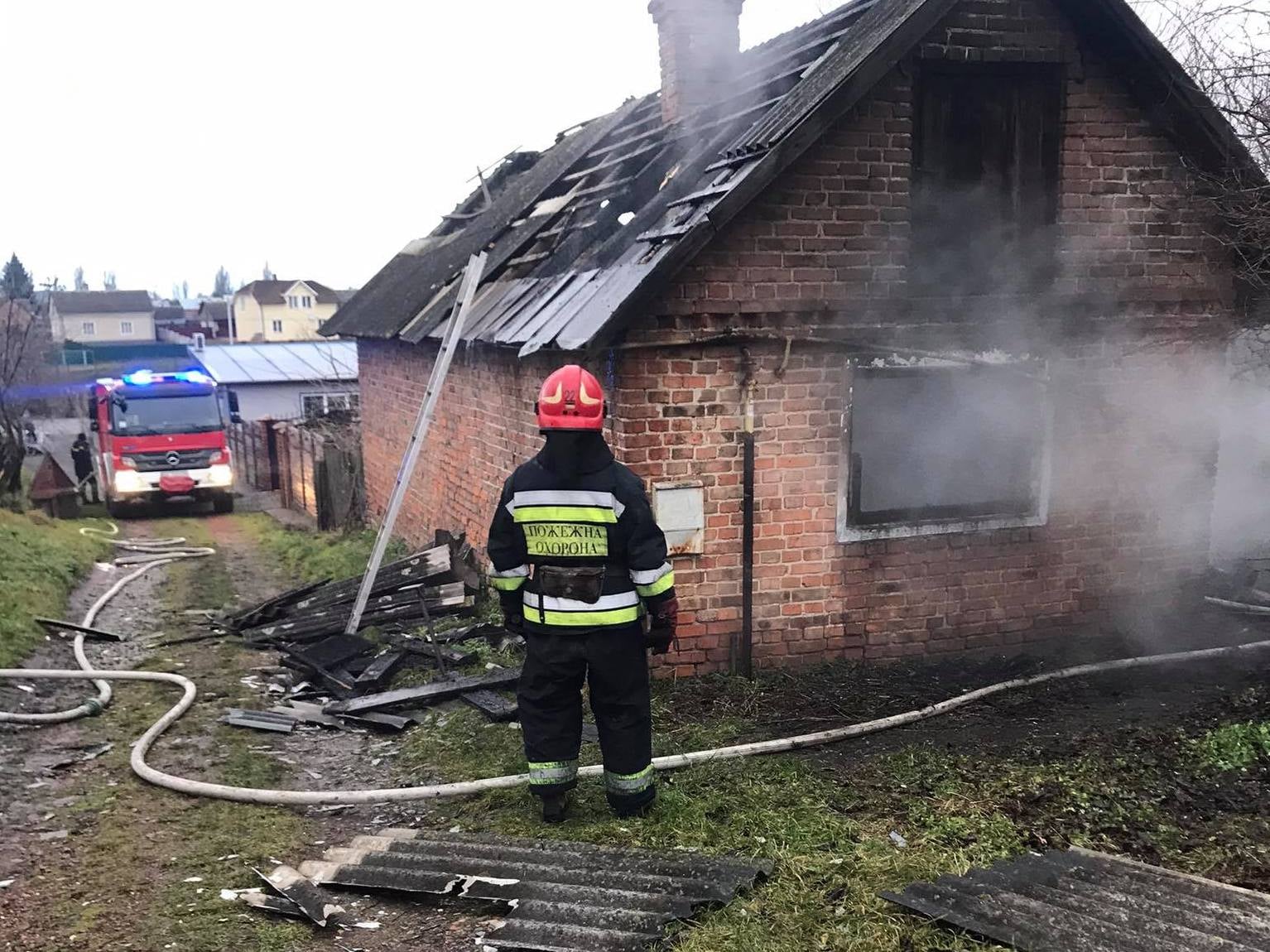 На Сокальщині через пожежу не стало 49-річного чоловіка