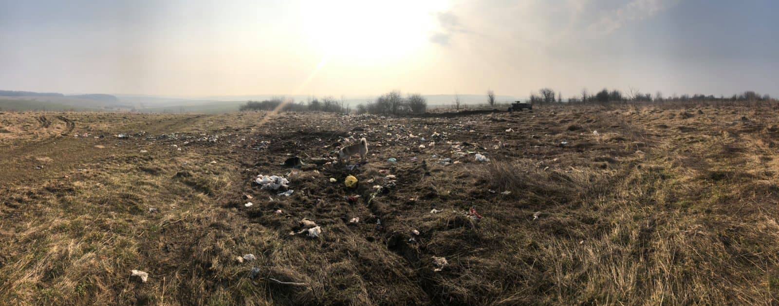 У село на Городоччині невідомі підкинули тонни сміття