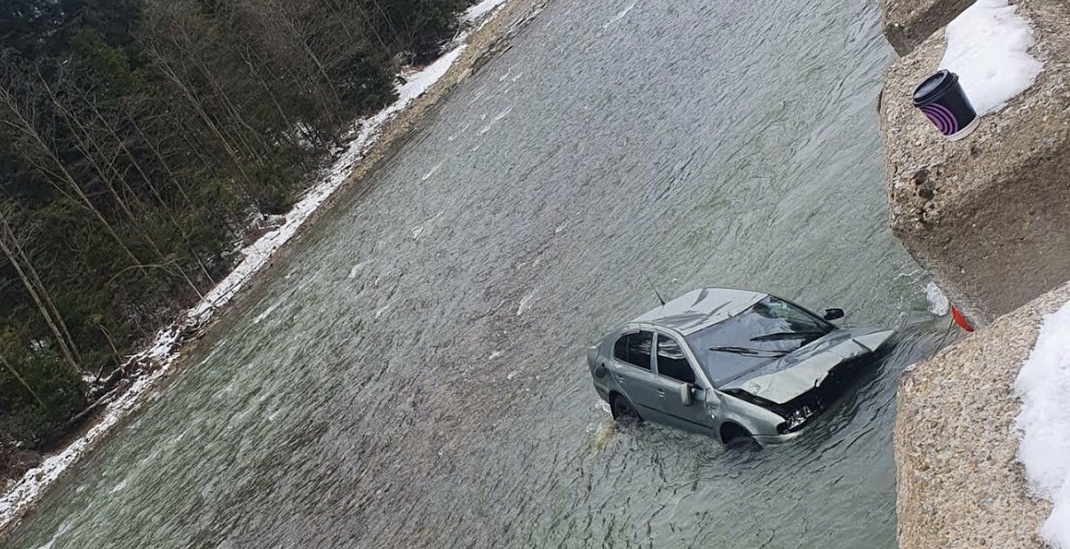 Загинула жінка зі Стрия: на Сколівщині вдень автомобіль злетів у річку