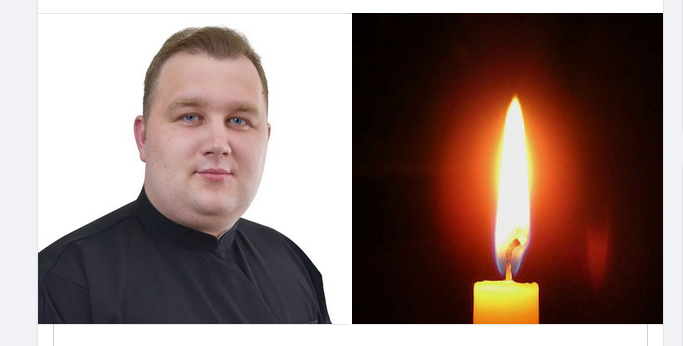 У Магерові попрощалися з молодим священником, який помер від ускладнень коронавірусу