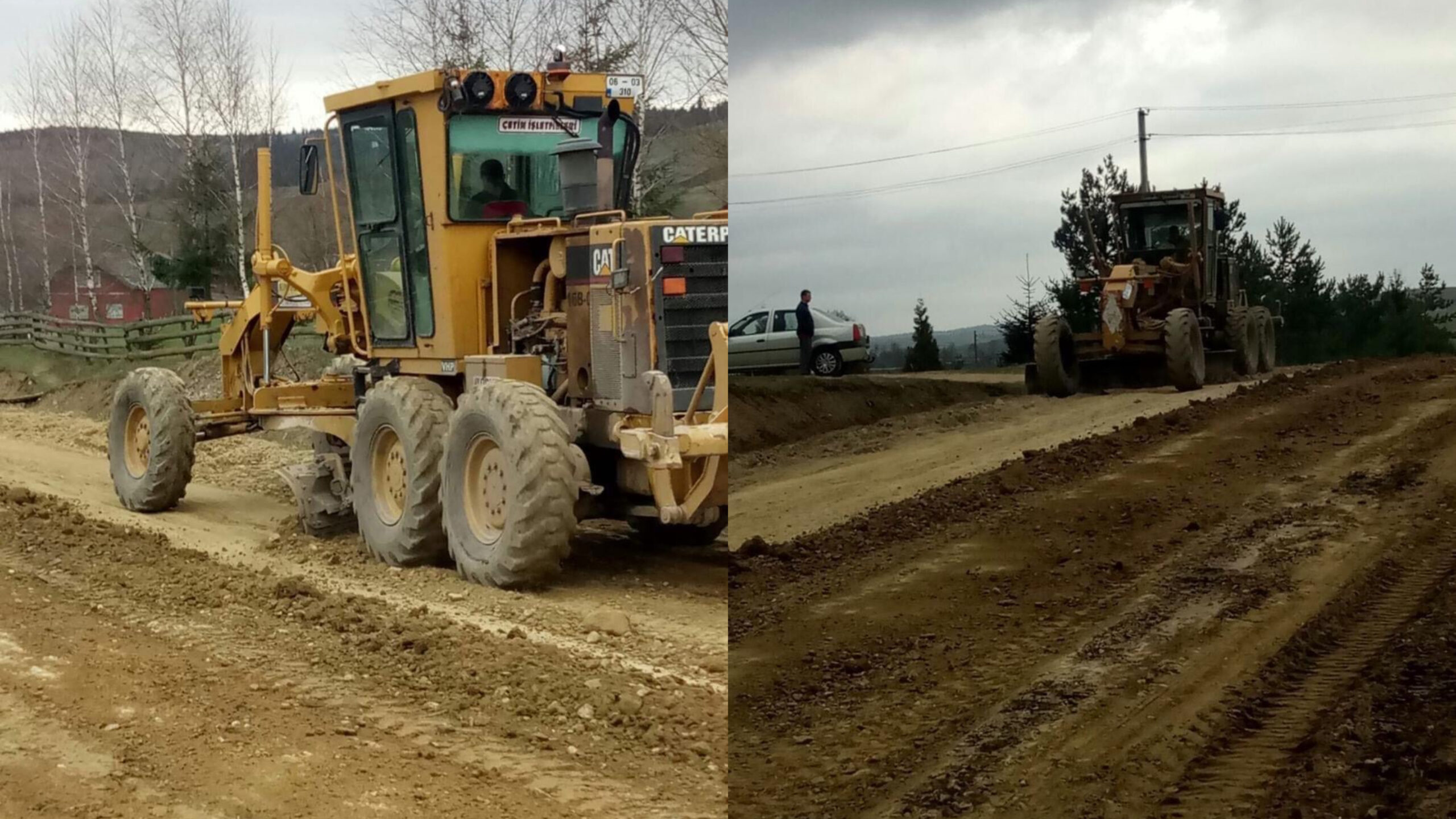 На Турківщині ремонтують дорогу Бориня-Боберка