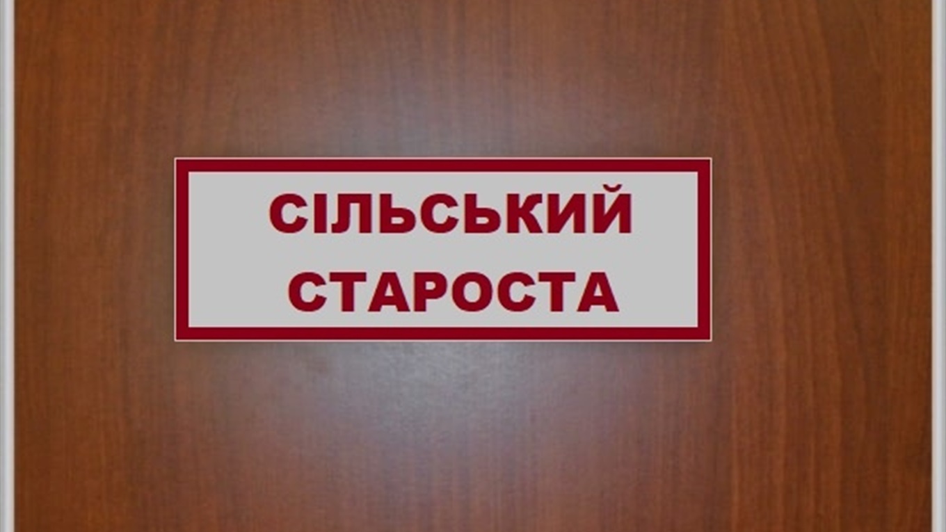 Заборонили займатися бізнесом: сільським старостам розширили права та обов’язки