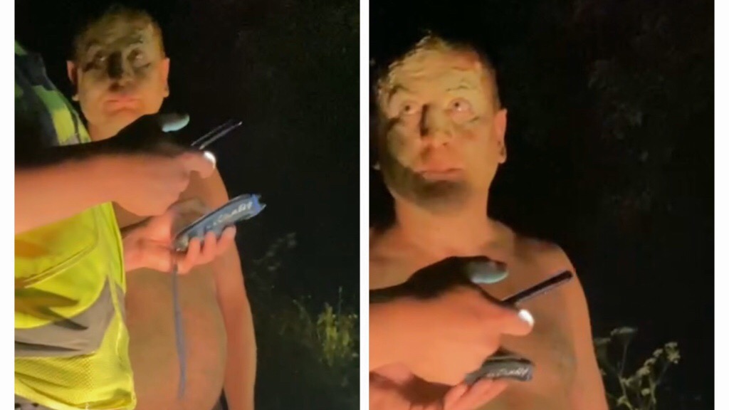 Погрожував вбивством: на Самбірщині місцеві жителі затримали за кермом поліцейського з ознаками алкогольного сп‘яніння (ВІДЕО)