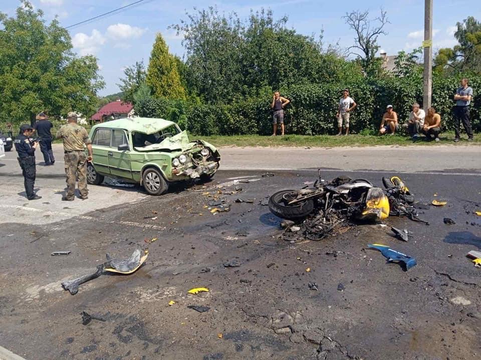 22-річний мешканець Мостищини розбився на мотоциклі