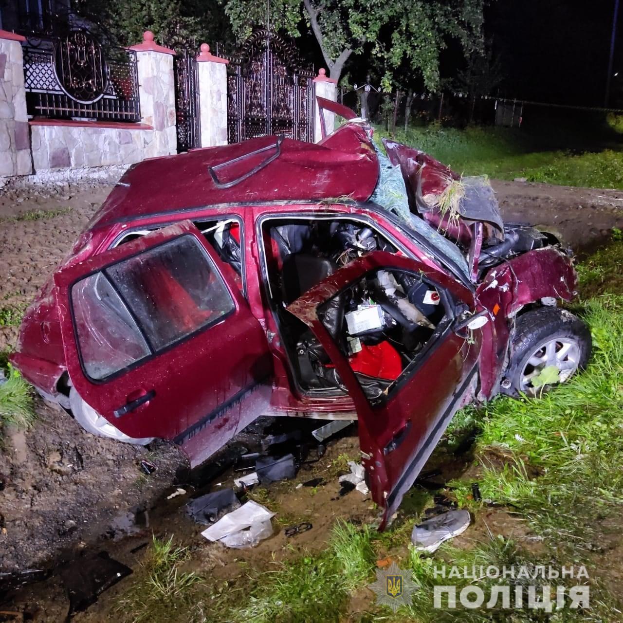 19-річного водія, через якого на Дрогобиччині загинуло троє людей, арештували