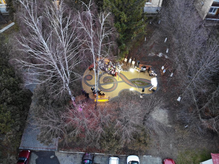 Музичний сквер у Трускавці потрапив до книги рекордів України