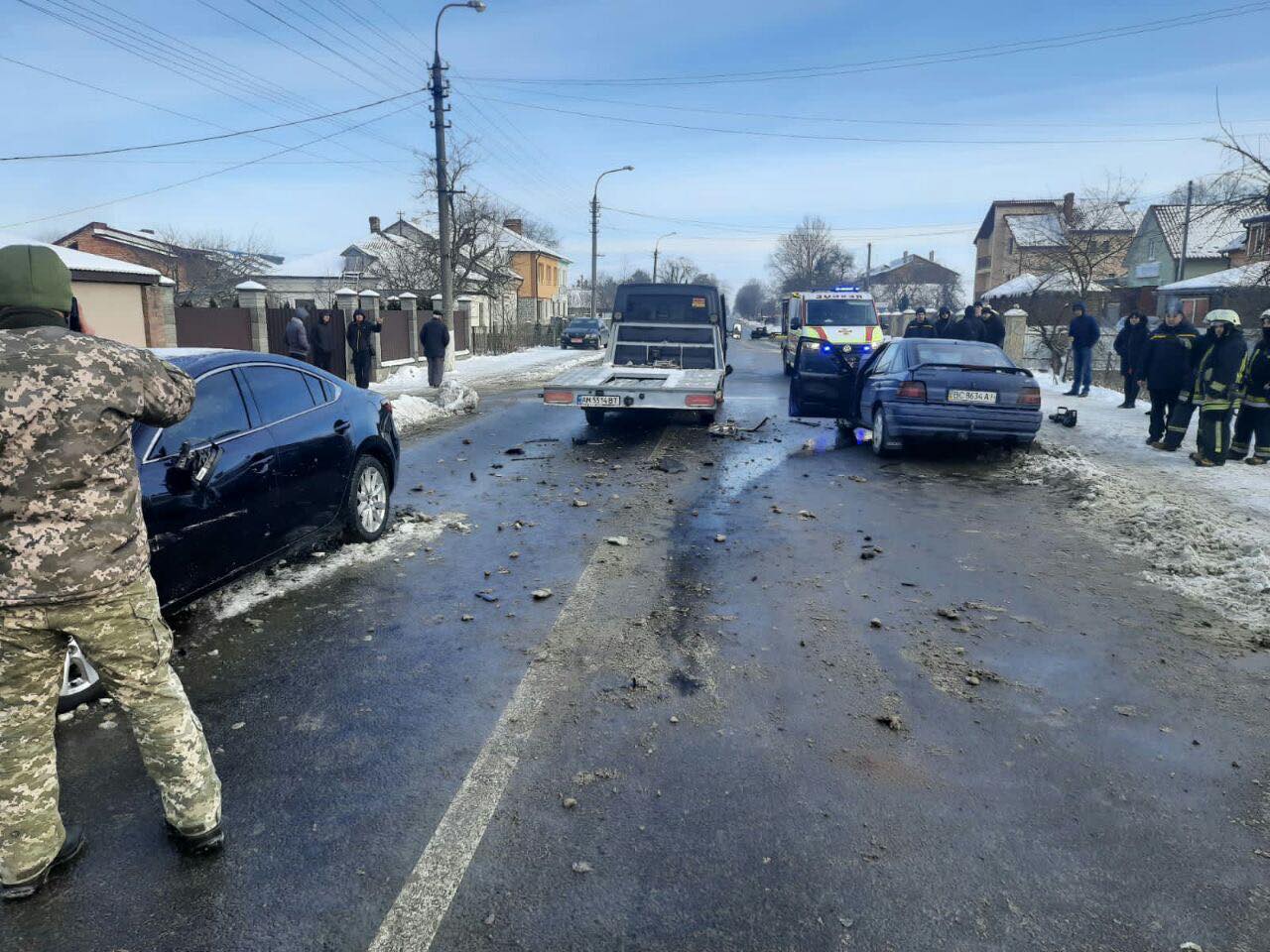 У Самборі в смертельній ДТП загинув військовий