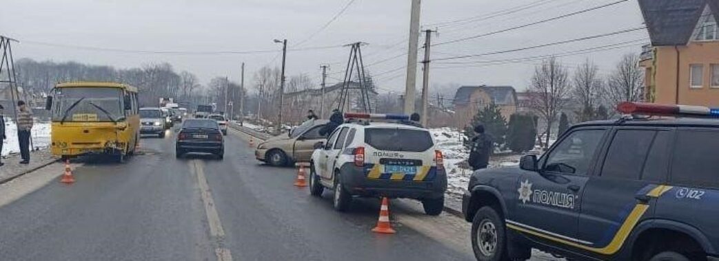 Біля Дрогобича внаслідок ДТП постраждало троє людей