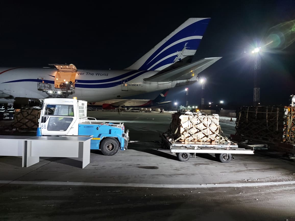 В Україну з США прибуде ще понад 40 авіарейсів зі зброєю