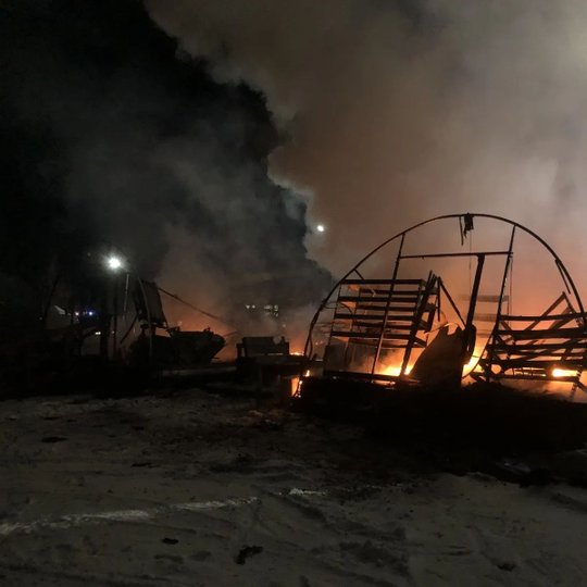На Яворівському полігоні сталась пожежа