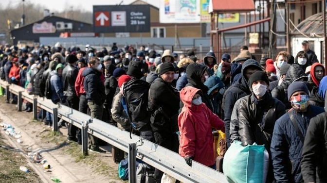 До Польщі виїхало вже понад 40 тисяч українців