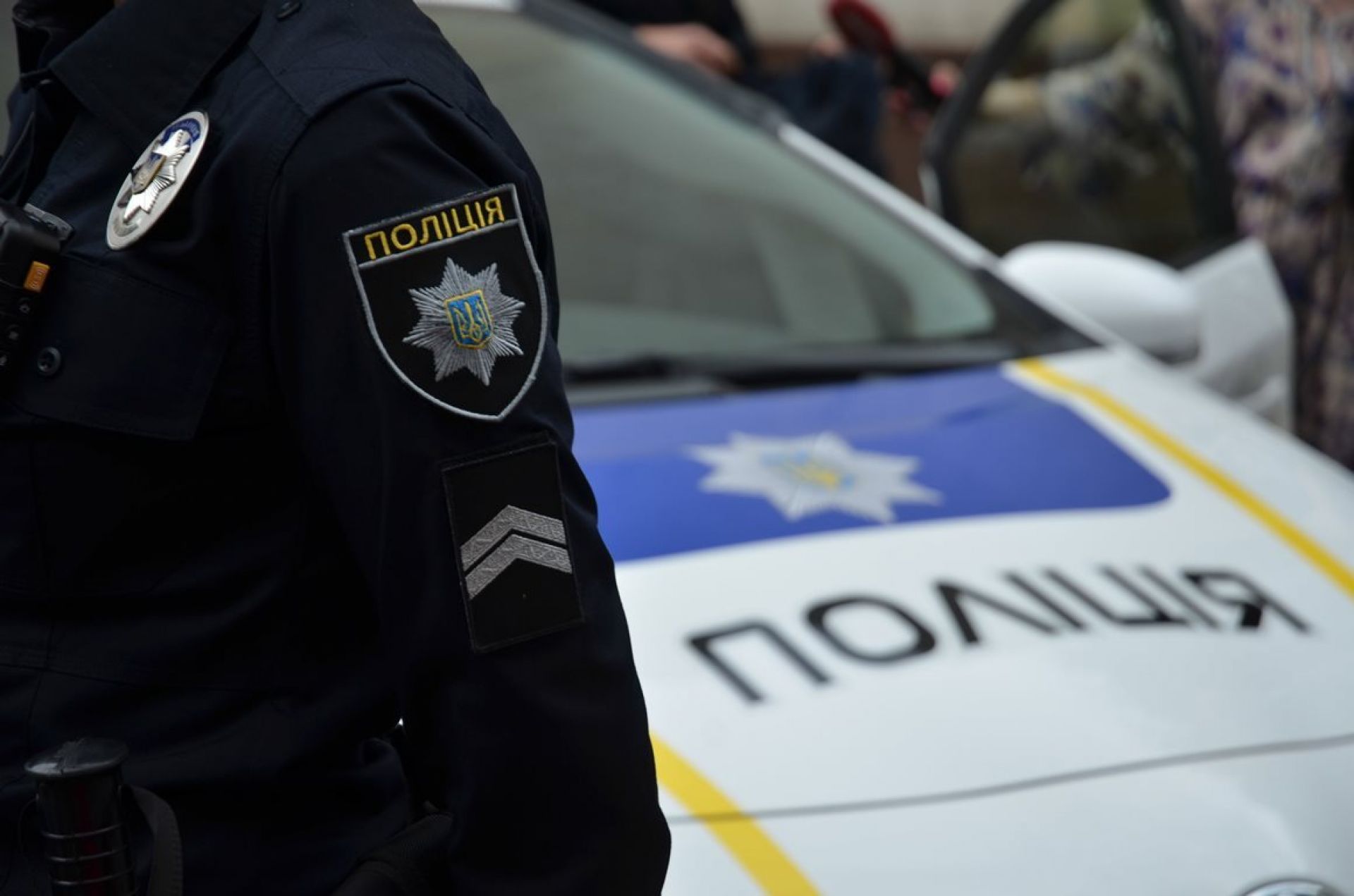 Патрульні затримали водія, який збив людину та втік з місця ДТП