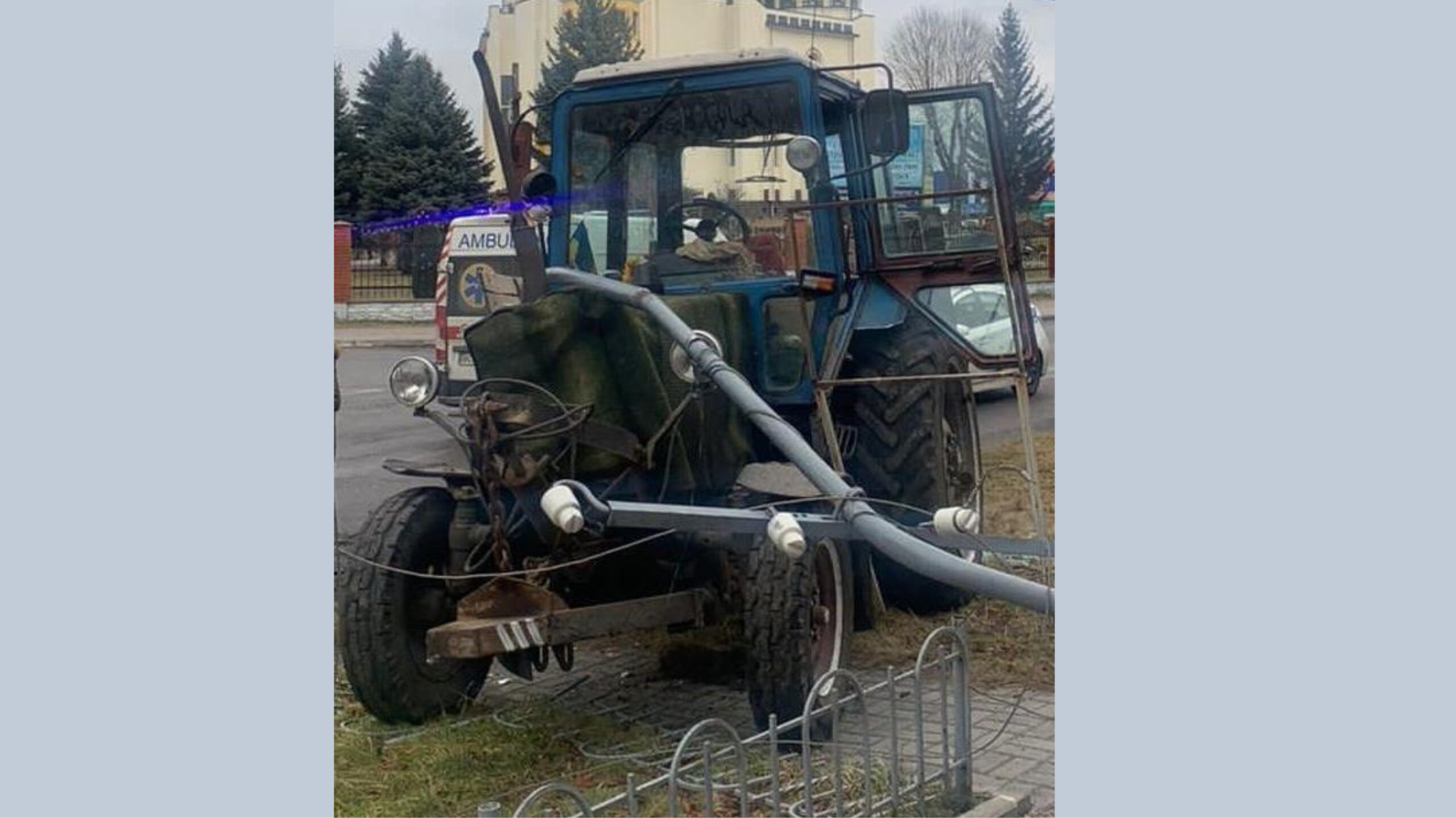 У Червонограді тракторист потрапив в аварію через епілептичний напад