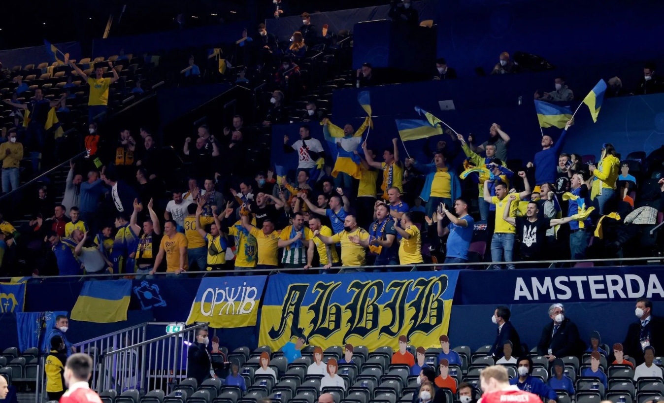 УЄФА відкрила справу через кричалку на матчі Україна – Росія