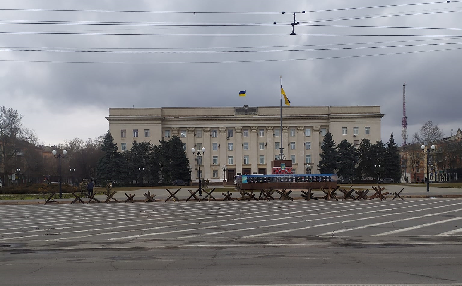 Херсонці не прийняли гуманітарну допомогу окупантів