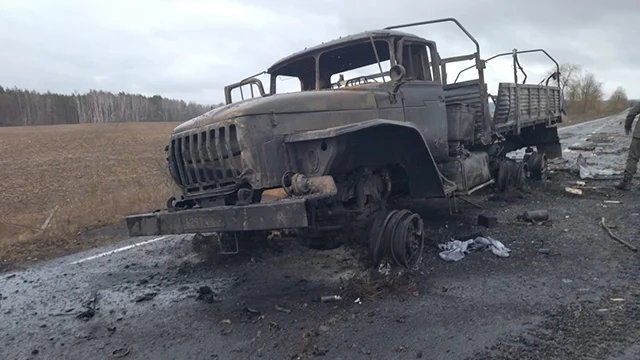 Українська армія відкинула війська окупантів на 35 км на схід від Києва