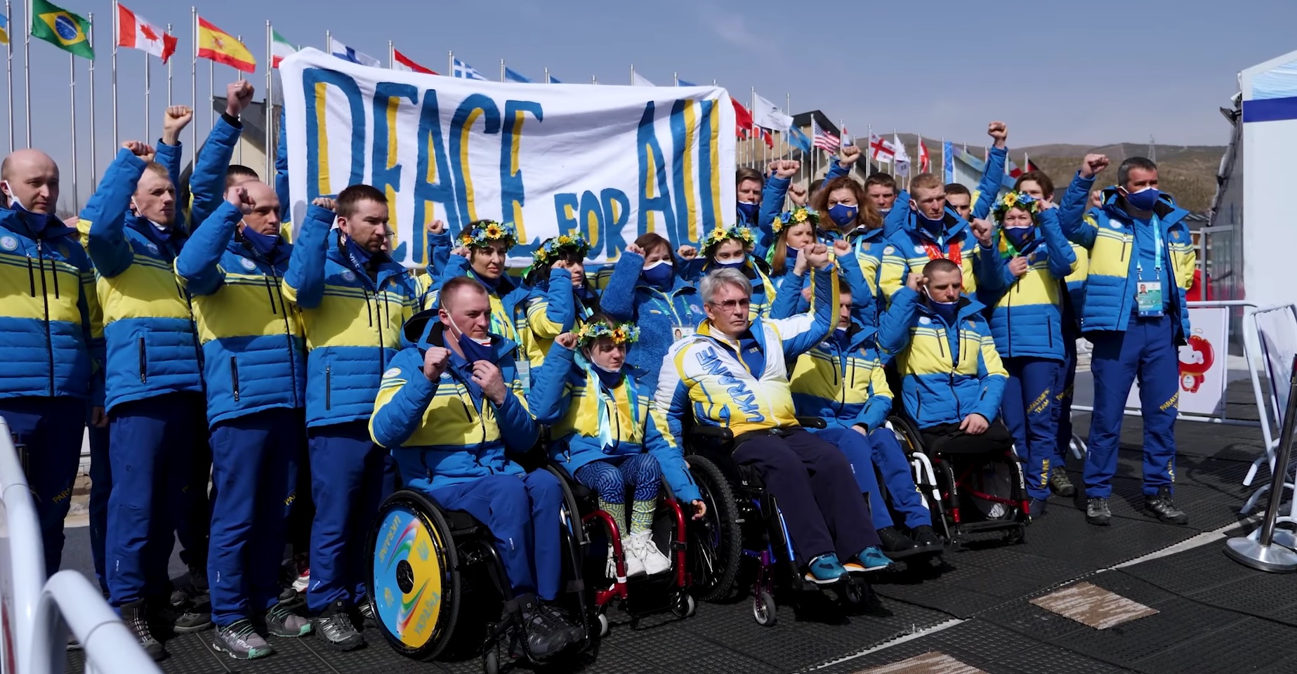 Українські паралімпійці записали звернення до українських воїнів (ВІДЕО)