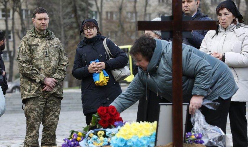 У Львові поховала Героя-добровольця з Харкова
