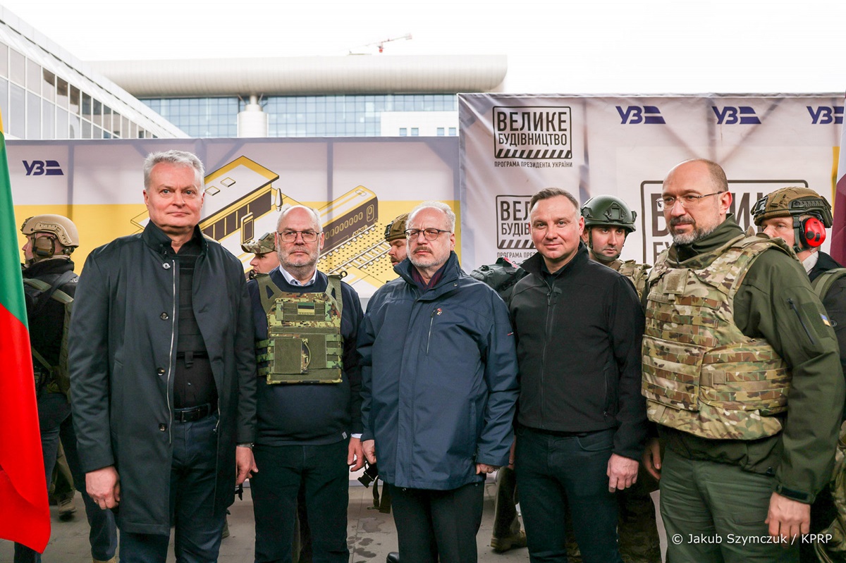 В Україну прибули президенти чотирьох країн