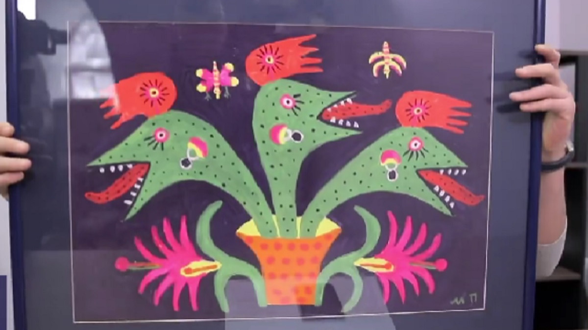 Подружжя колекціонерів віддало картину Марії Приймаченко на аукціон: кошти віддадуть ЗСУ