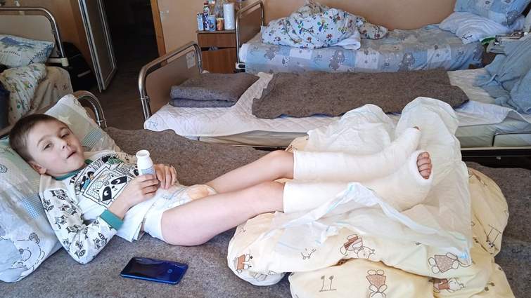 Завдяки львівським медикам дитина з Черкас знову може бігати