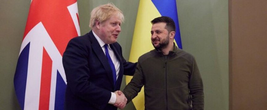 Борис Джонсон привіз в Україну пакет військово-фінансової допомоги