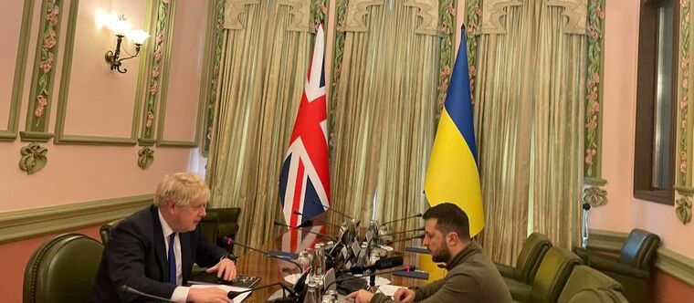До Києва несподівано приїхав Борис Джонсон: зараз спілкується з Зеленським