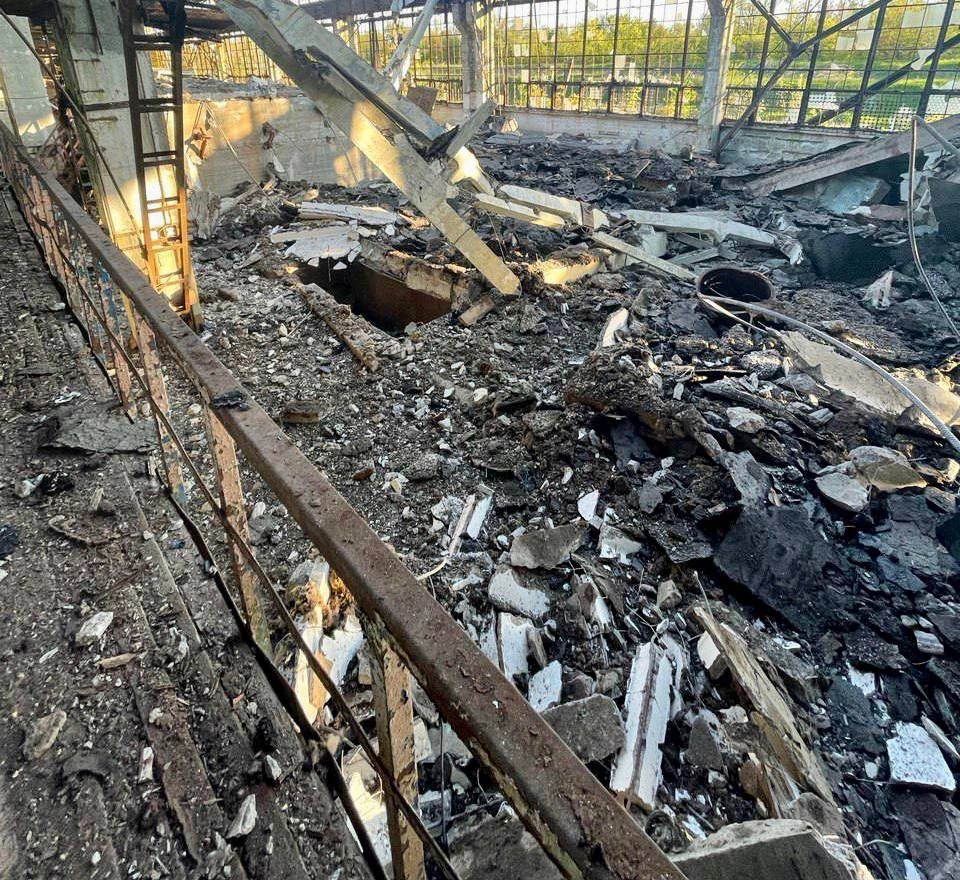 Поблизу Запоріжжя збита російська ракета зруйнувала інфраструктурний об’єкт