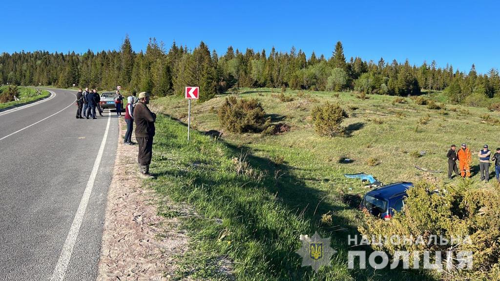 Загинув на місці: на Самбірщині 45-річний місцевий житель злетів з дороги