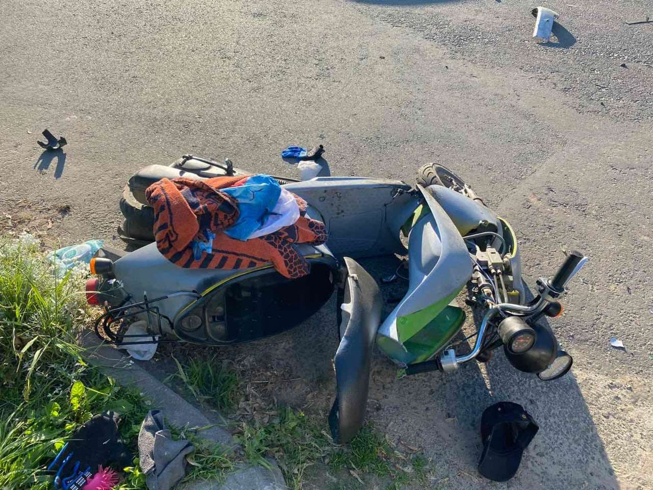 На Львівщині від зіткнення з авто постраждав 14-річний водій мопеда