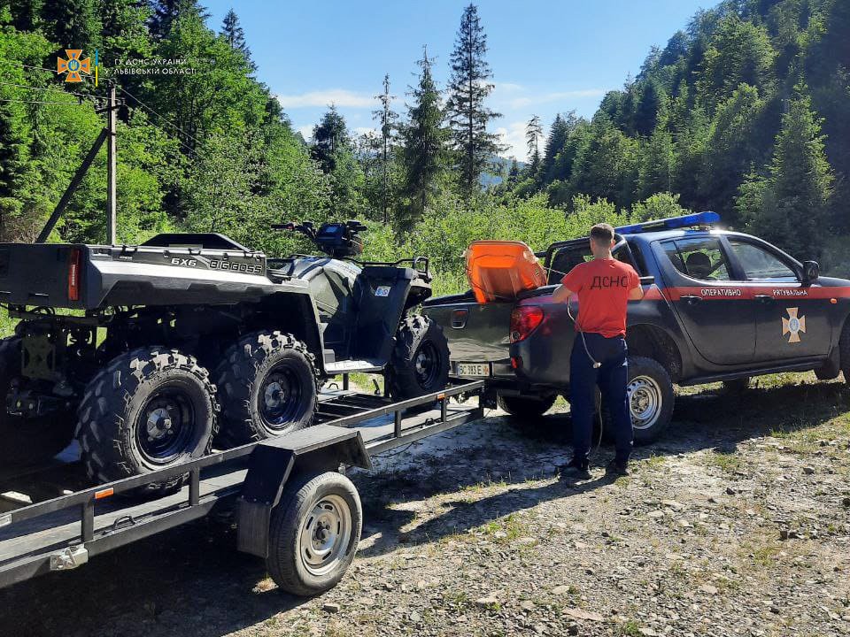 В горах на Львівщині травмувалась 38-річна велосипедистка