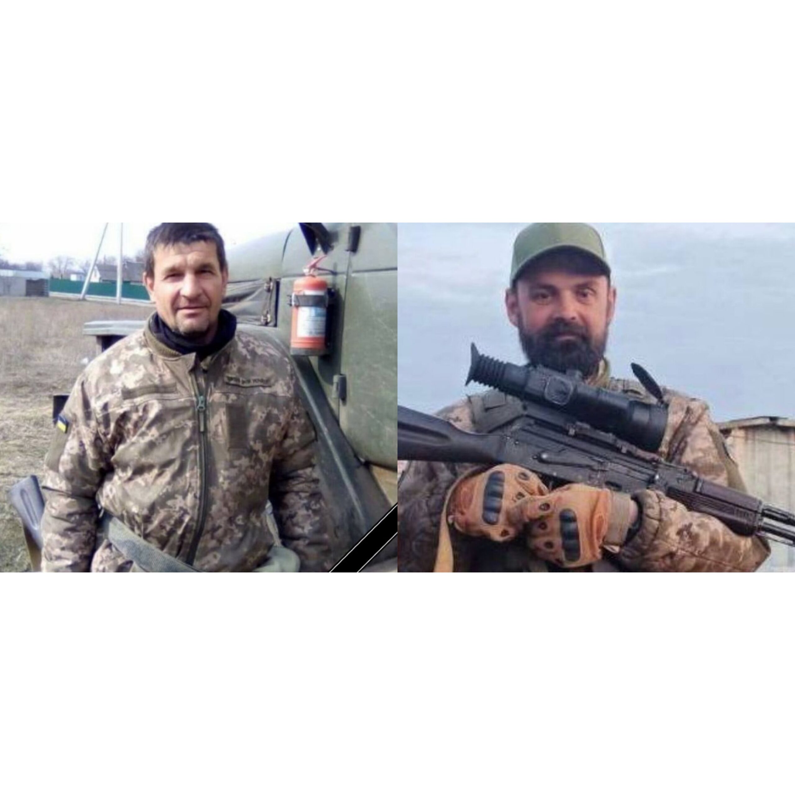 Загинули на Донеччині в один день: Стрийська громада прощається з двома Героями