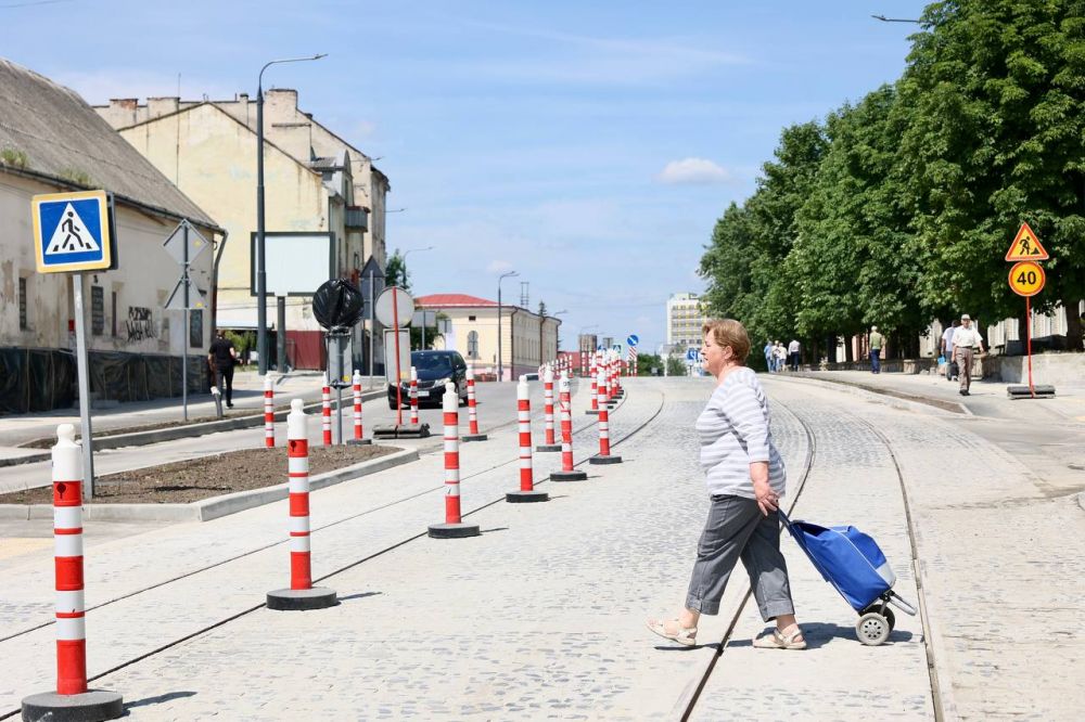 У Львові для проїзду відкрили ще одну частину вулиці Шевченка