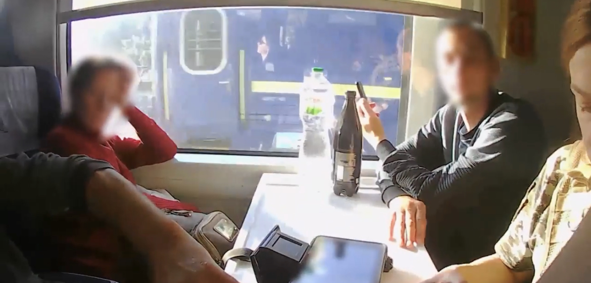 У потязі до Перемишля львівські прикордонники виявили 9 псевдостудентів (ВІДЕО)