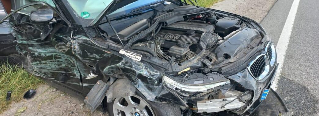 П’яний водій BMW спричинив аварію на дорозі Львів-Мукачево
