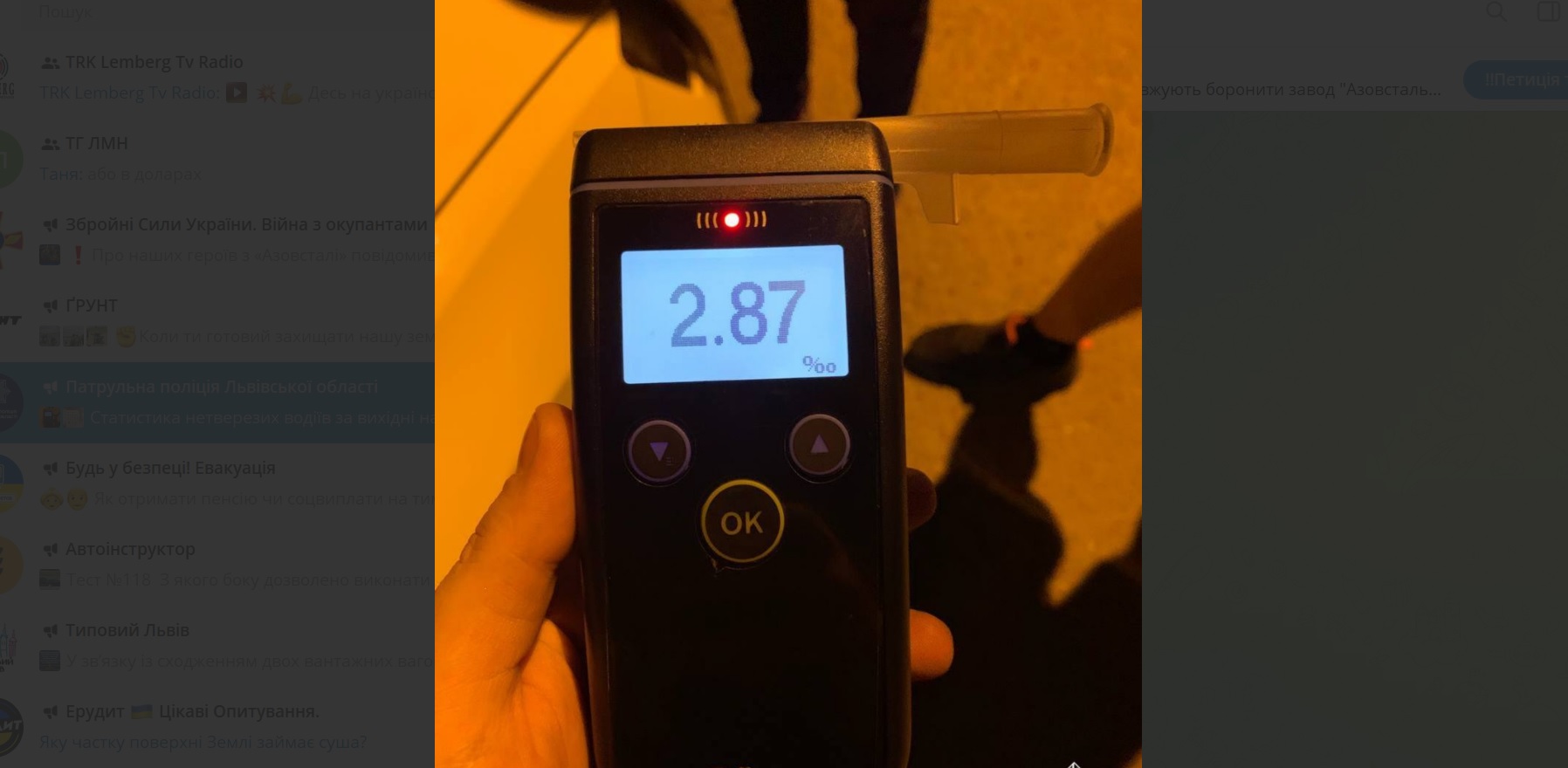 Цієї ночі на дорогах Львівщини зловили 15 п’яних водіїв