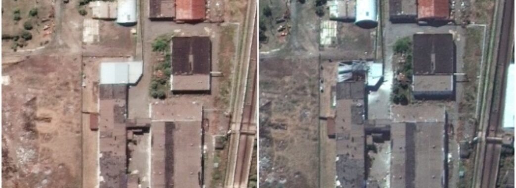 З’явились супутникові фото ДО та ПІСЛЯ теракту в Оленівці