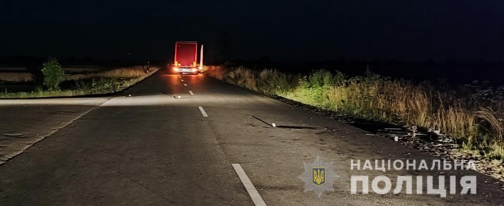 На Червоноградщині зіткнулись велосипедист та вантажівка