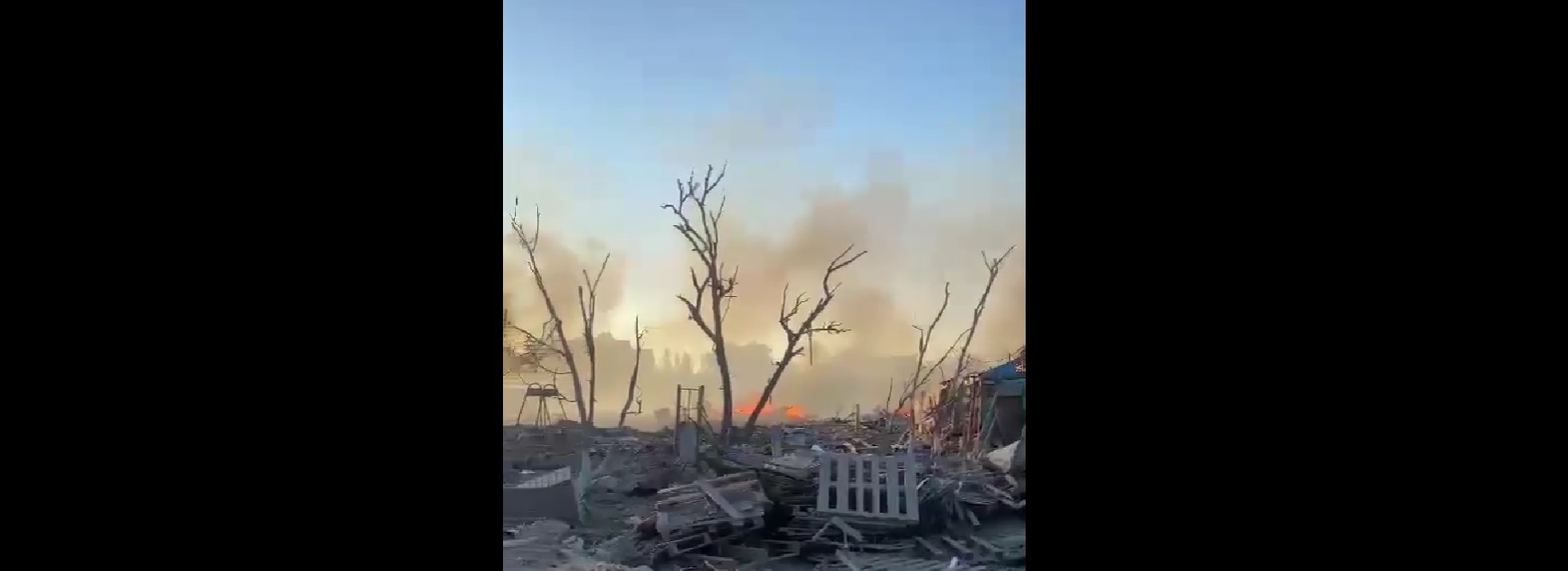 Удар по Одещині: з’явилось відео курортної Затоки, яку сьогодні атакувала росія
