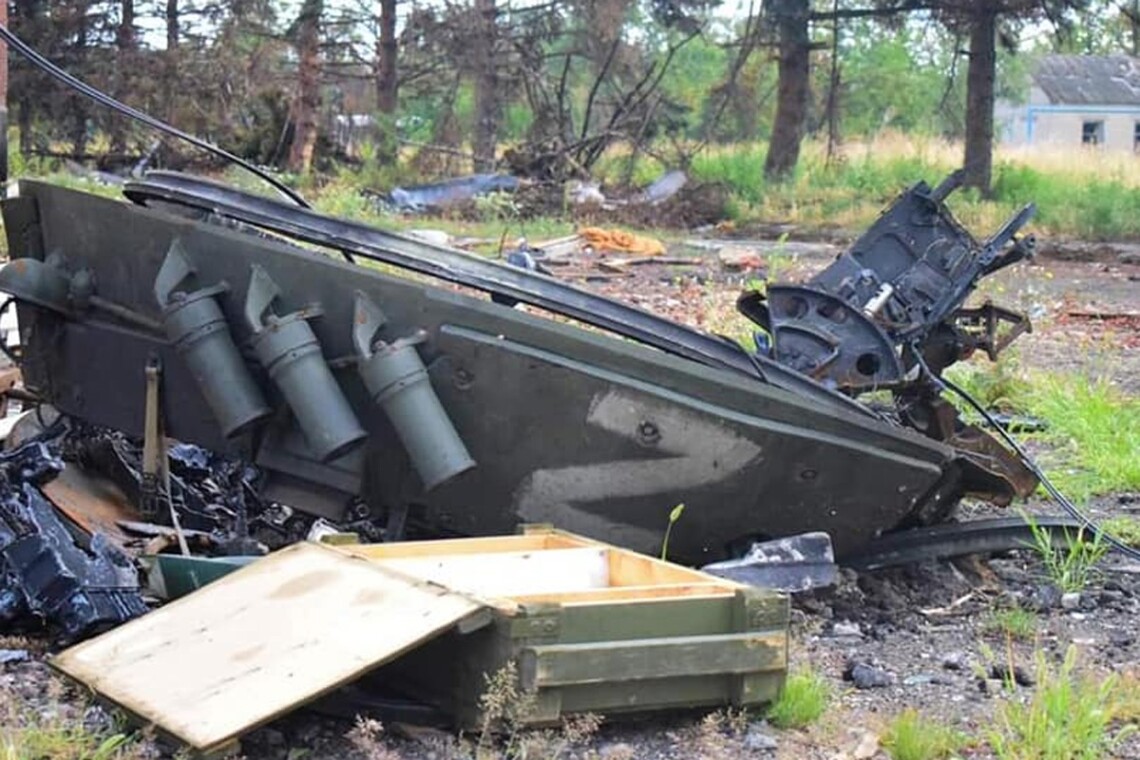 Втрати ворога: ще мінус 9 безпілотників та один гелікоптер окупантів