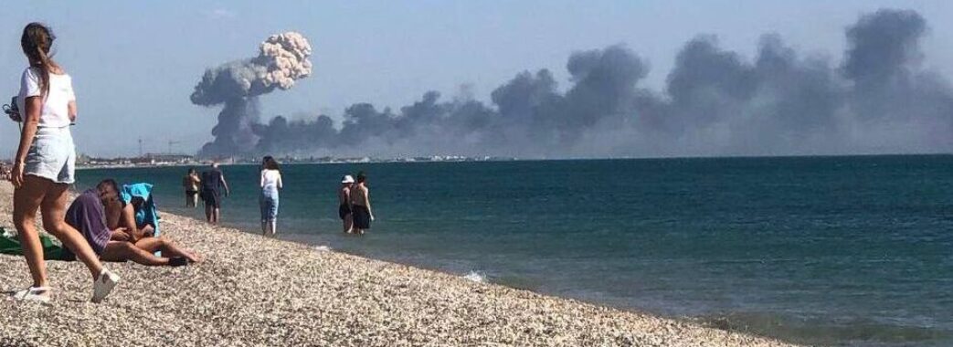 У Криму вибухи на військовому аеродромі