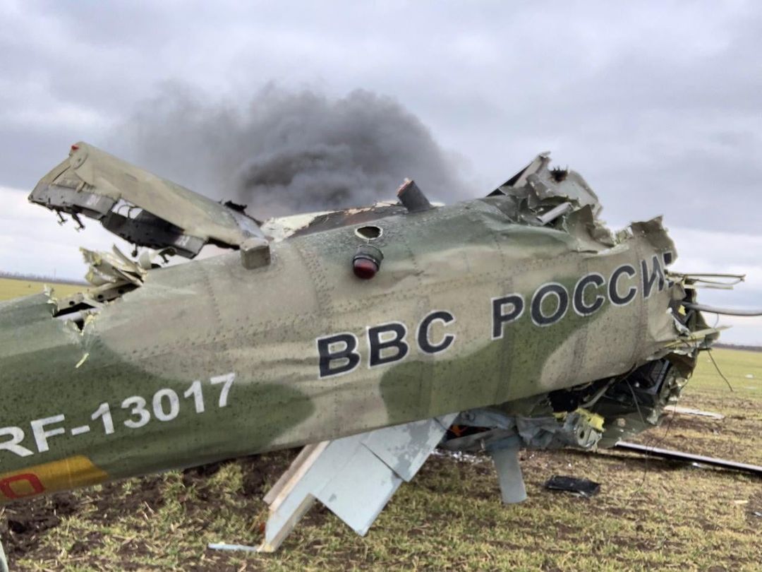 Втрати ворога: за добу ЗСУ знищили літак, гелікоптер і безпілотник росіян