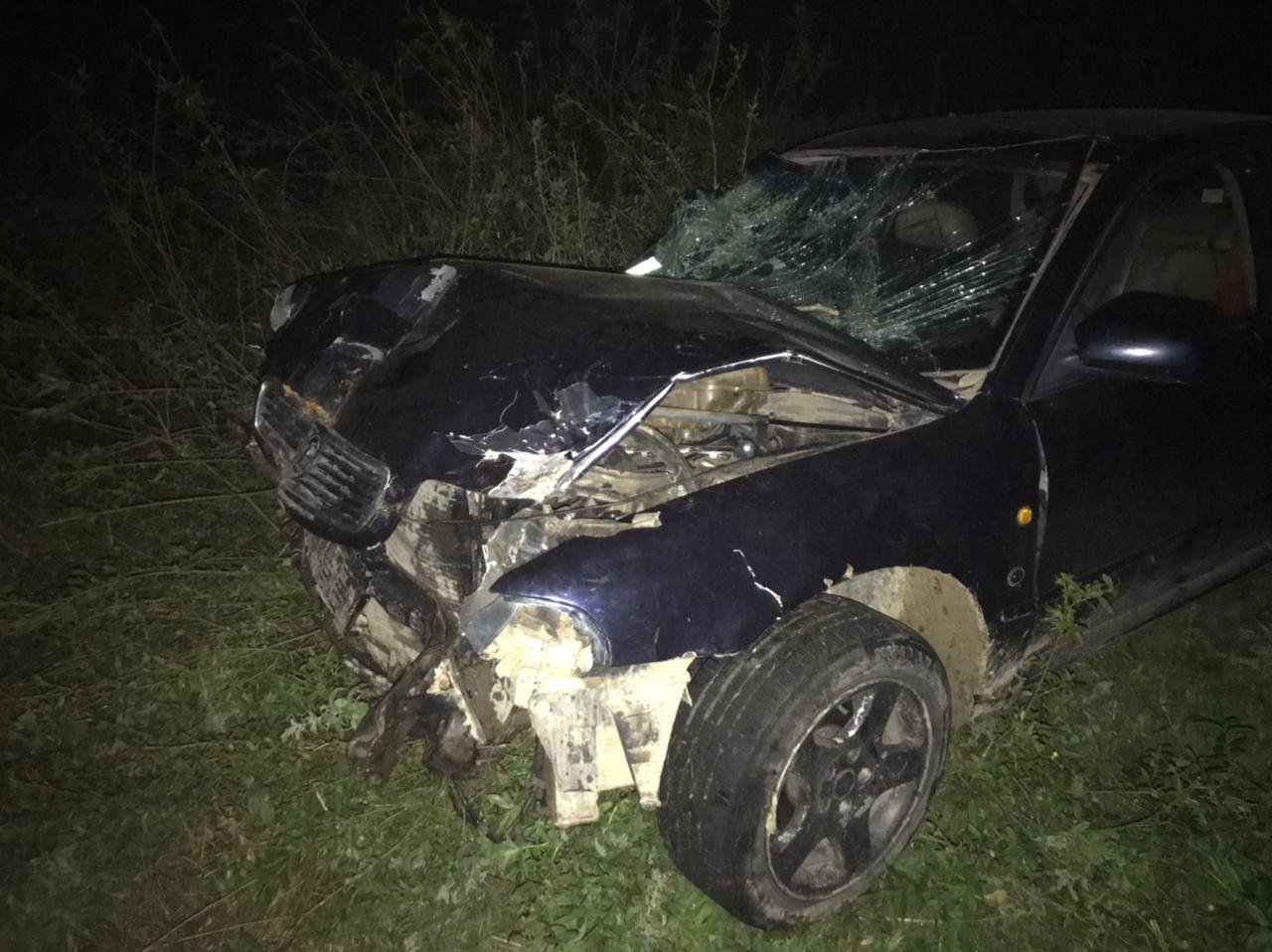 За добу двоє водіїв з’їхали у кювет: четверо людей травмувались