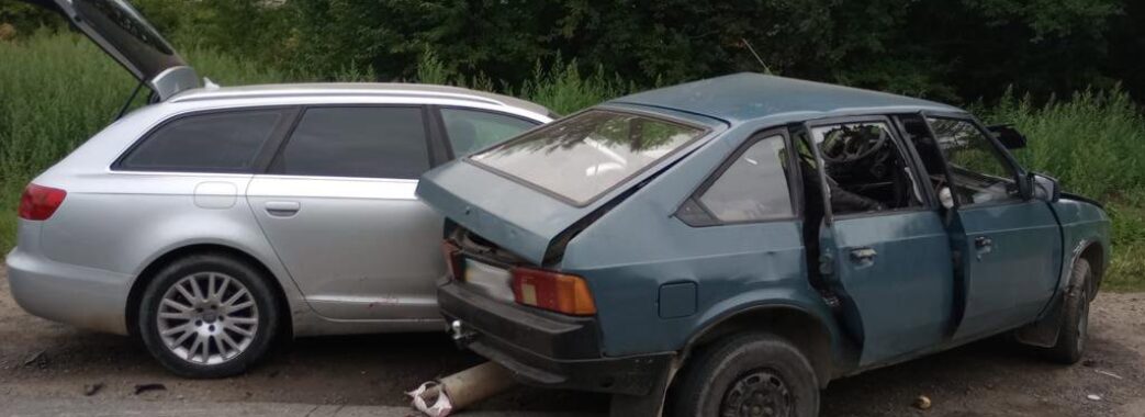 На Стрийщині зіткнулись дві автівки: є загиблий та поранені