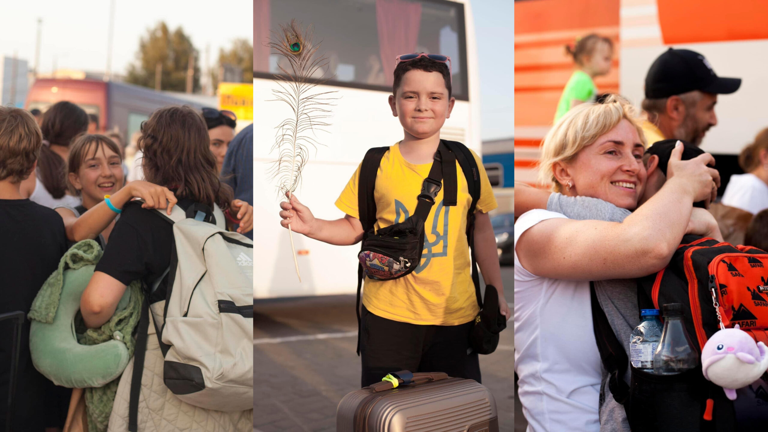 Сотня маленьких переселенців, що мешкають на Львівщині, відпочили у Франції